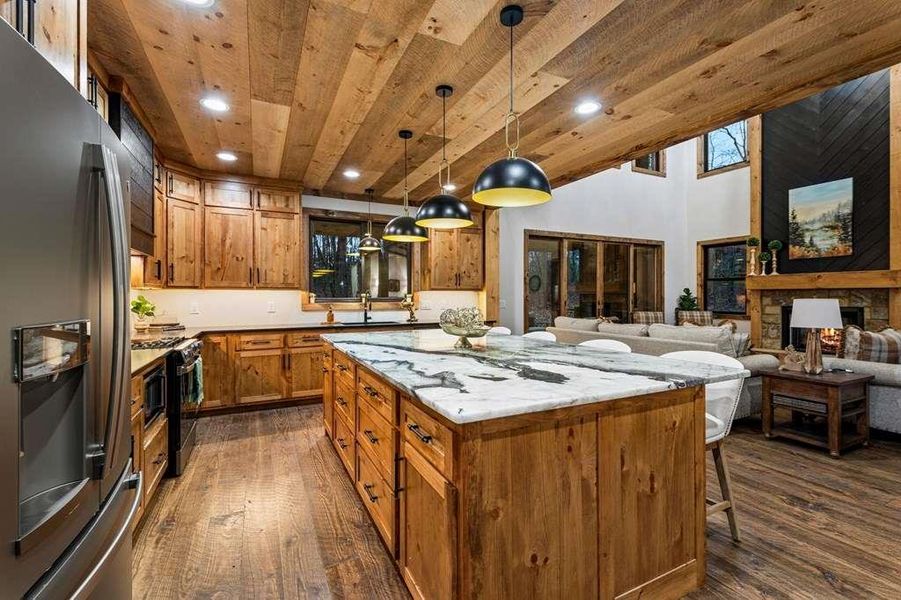 Furnished interior view inside a new home in , McCaysville (Image 52).