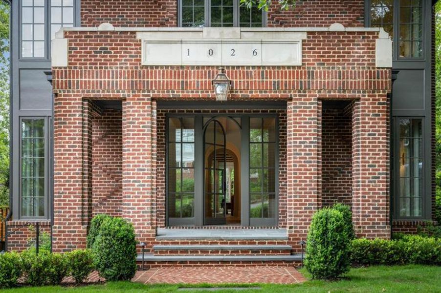 Front exterior of a new home in , Atlanta, GA, highlighting curb appeal (Image 33).