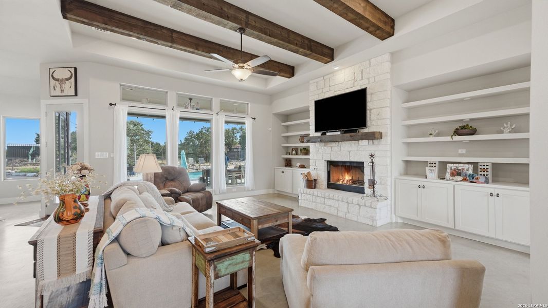 Furnished interior view inside a new home in , Spring Branch (Image 7).