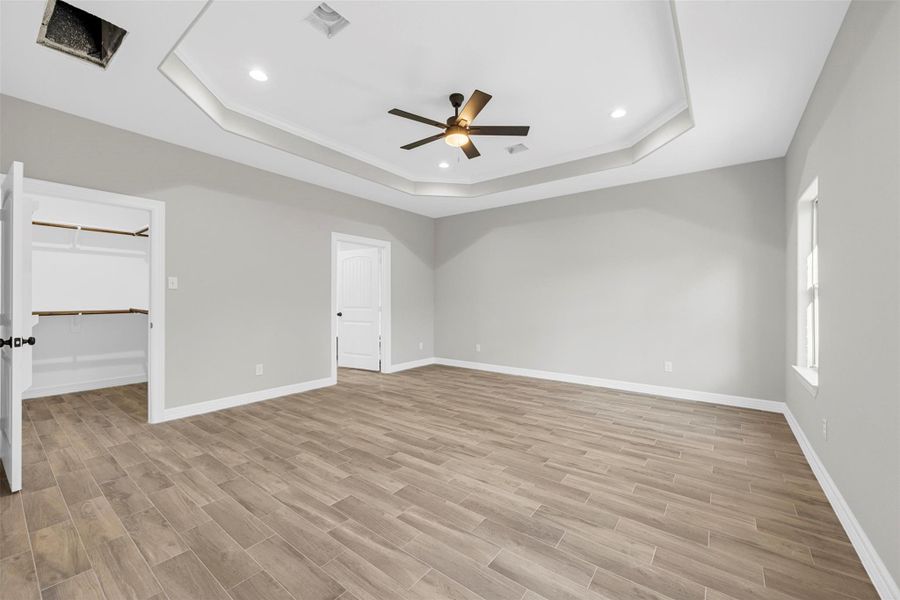 Sample of the primary bedroom
