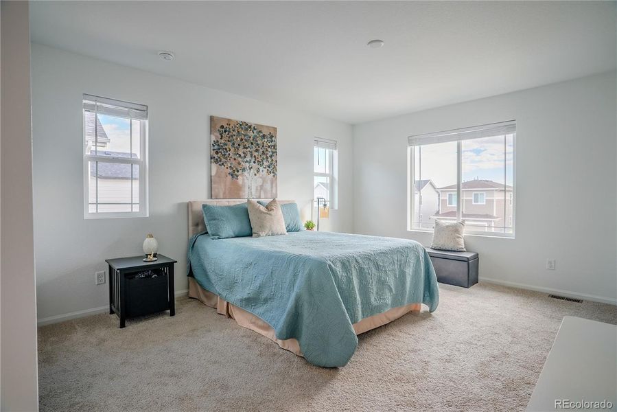 Furnished interior view inside a new home in , Monument (Image 15).