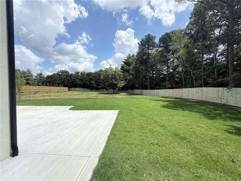 Exterior details and patio area of a home in , Buford (Image 33).