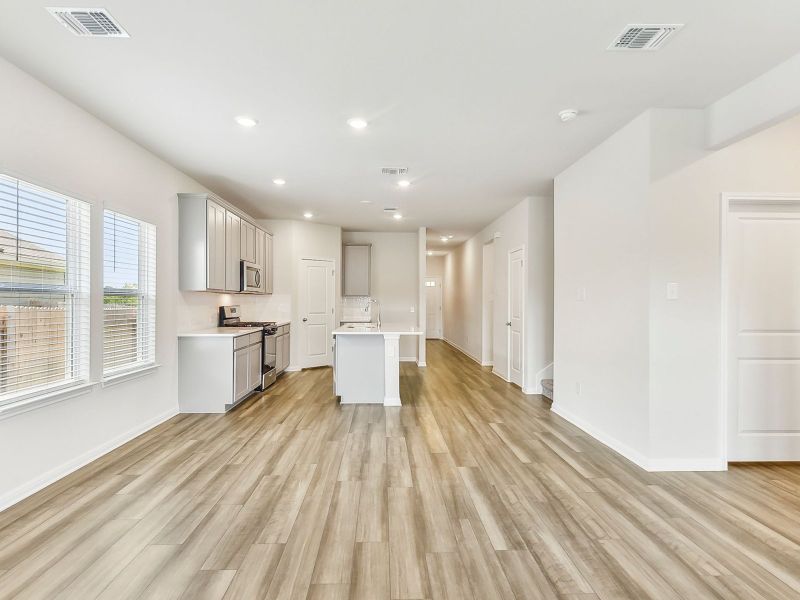 This open concept floorplan is perfect for hosting guests.