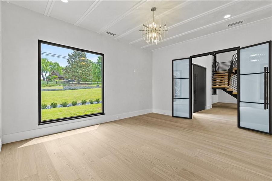 Spacious, unfurnished interior of a new home in , Sugar Hill (Image 25).