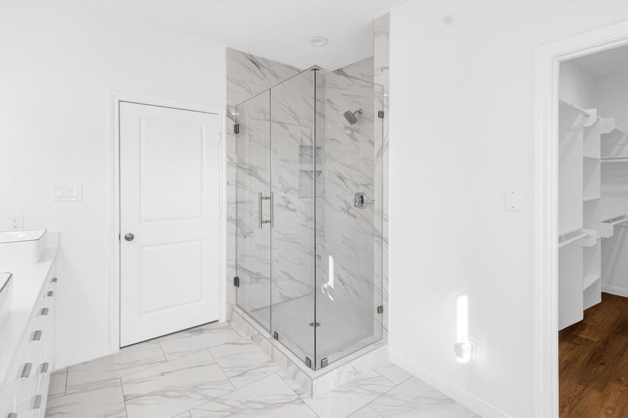 Furnished interior view inside a new home in , Houston (Image 10).