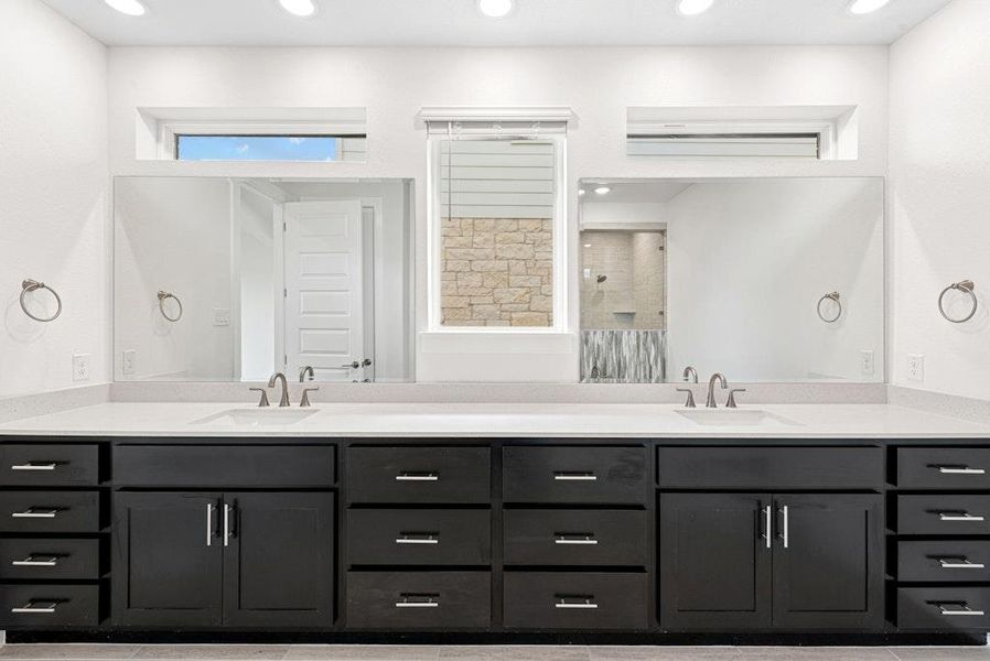 Furnished interior view inside a new home in Santa Rita Ranch, Liberty Hill (Image 8).