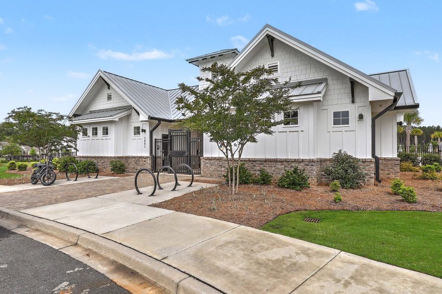 Front exterior of a new home in Watson Hill, Summerville, SC, highlighting curb appeal (Image 22).