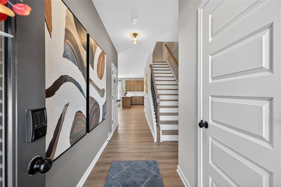 Furnished interior view inside a new home in The Andros, Dalton (Image 33).