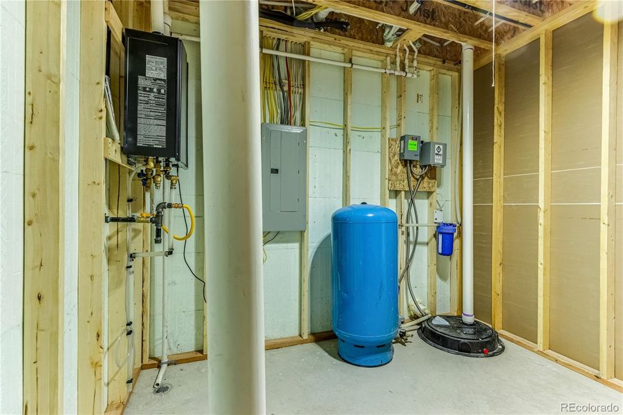 Mechanical/Utility Room in Basement