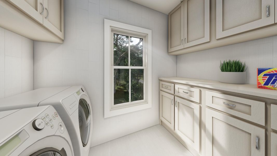 Furnished interior view inside a new home in , Isle Of Palms (Image 11).