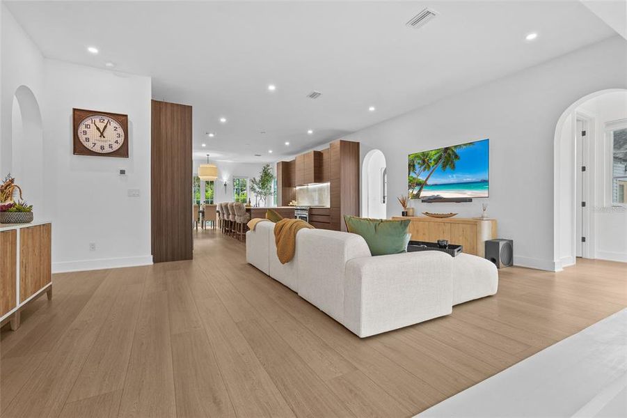 Furnished interior view inside a new home in , Sarasota (Image 50). Furnished interior view inside a new home in , Sarasota (Image 50).