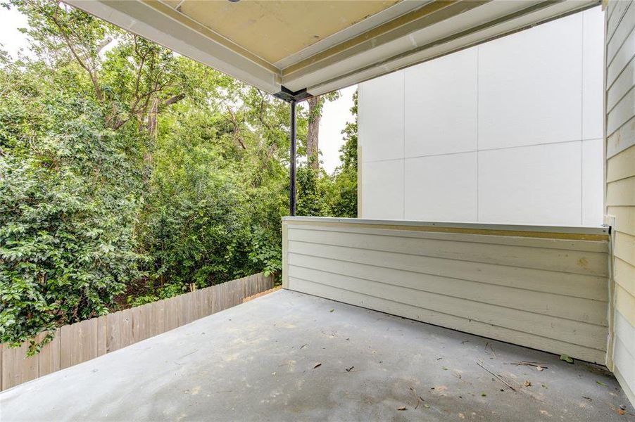 This home as the balcony option on the second floor instead of the office