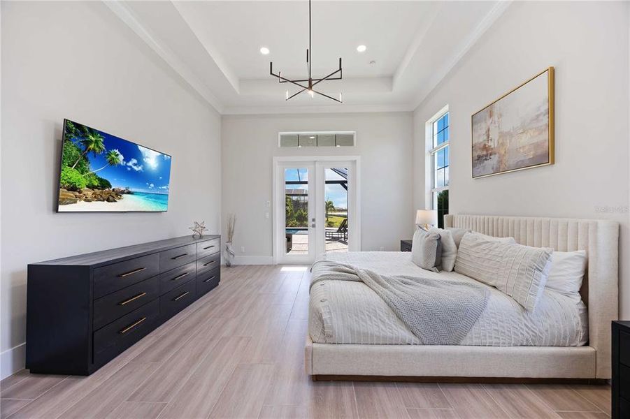 Furnished interior view inside a new home in , Sarasota (Image 11).