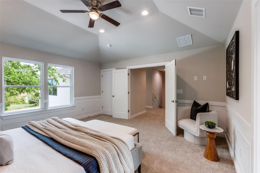 Furnished interior view inside a new home in , Austin (Image 40).