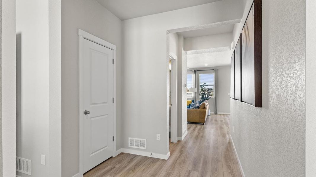 Spacious, unfurnished interior of a new home in Trails at Aspen Ridge-3, Colorado Springs (Image 19). Spacious, unfurnished interior of a new home in Trails at Aspen Ridge-3, Colorado Springs (Image 19).