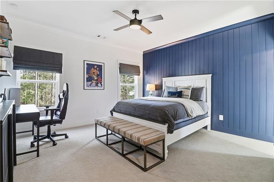 Furnished interior view inside a new home in , Woodstock (Image 42).