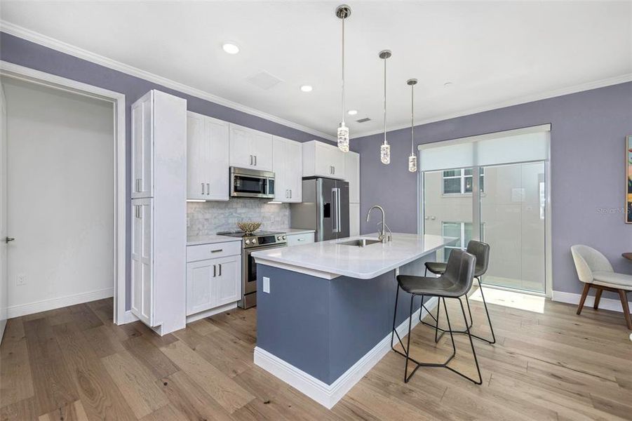 Furnished interior view inside a new home in Castille Urbana, St. Petersburg (Image 37).