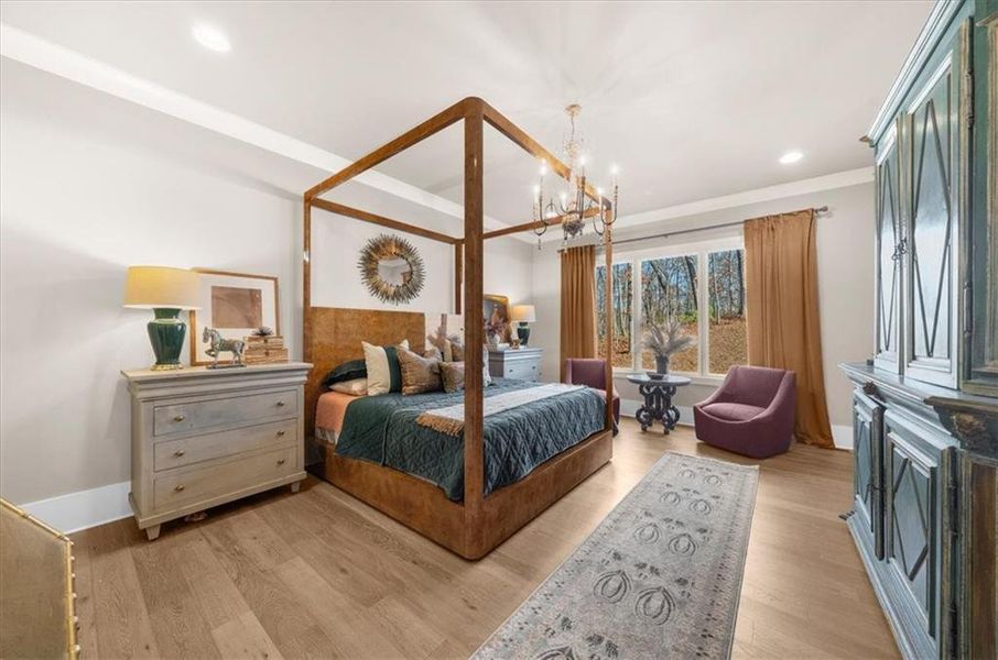 Furnished interior view inside a new home in , Roswell (Image 61). Furnished interior view inside a new home in , Roswell (Image 61).