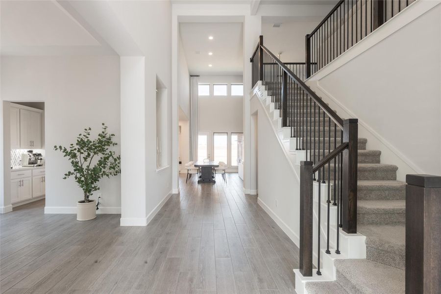 Furnished interior view inside a new home in Elyson 65', Katy (Image 36). Furnished interior view inside a new home in Elyson 65', Katy (Image 36).