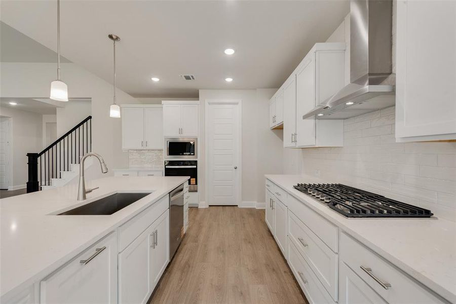 Furnished interior view inside a new home in Sutton Fields, Celina (Image 8).