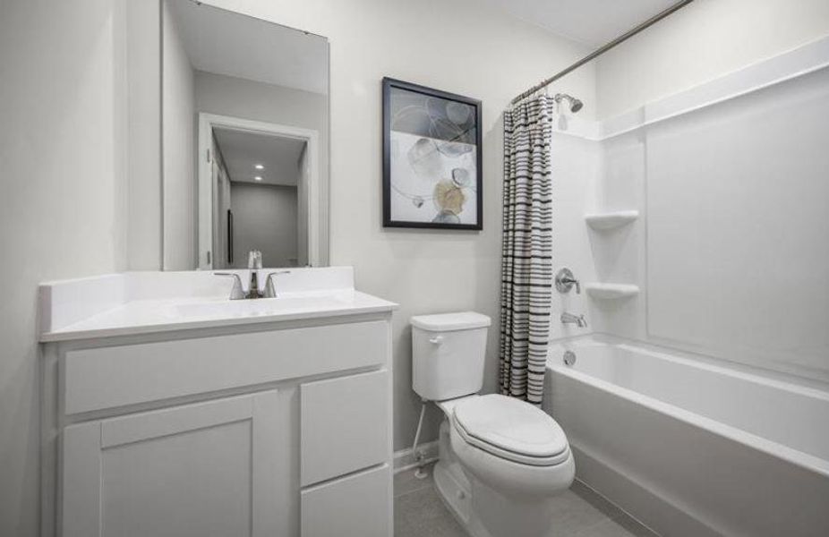 Furnished interior view inside a new home in Terra Lago Townhomes, Indiantown (Image 2).