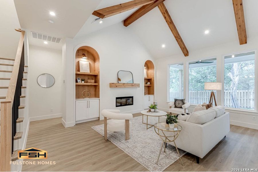 Furnished interior view inside a new home in , Boerne (Image 14). Furnished interior view inside a new home in , Boerne (Image 14).