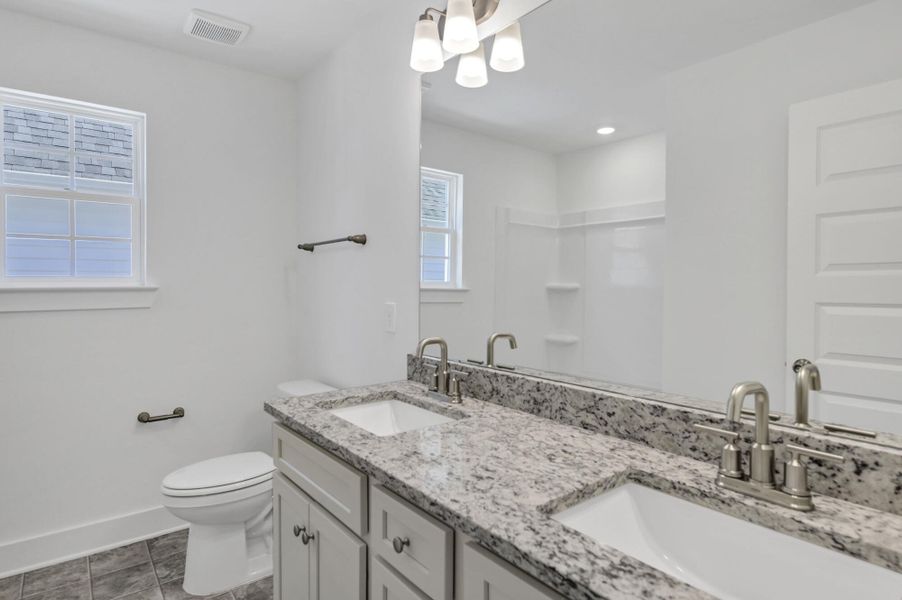 Furnished interior view inside a new home in Ashton Lakes, Lexington (Image 13).