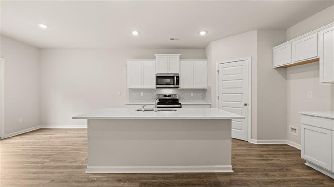 Furnished interior view inside a new home in Cedar Ridge - Locust Grove Station, Locust Grove (Image 9).