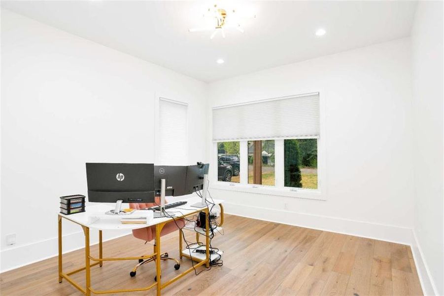 Furnished interior view inside a new home in , Atlanta (Image 7).