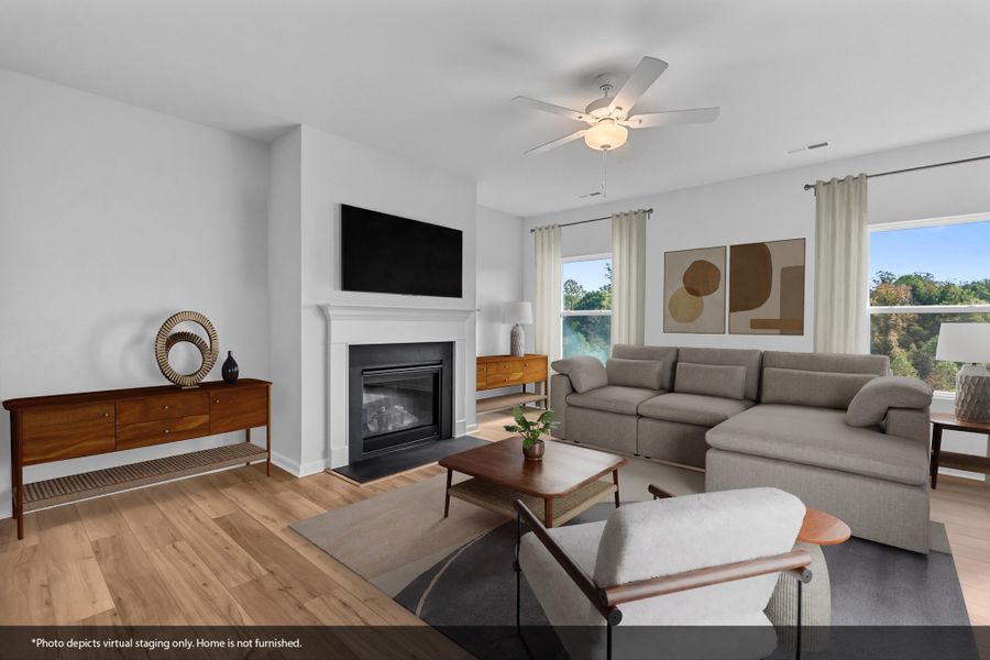 Furnished interior view inside a new home in Bell West, Kernersville (Image 6).