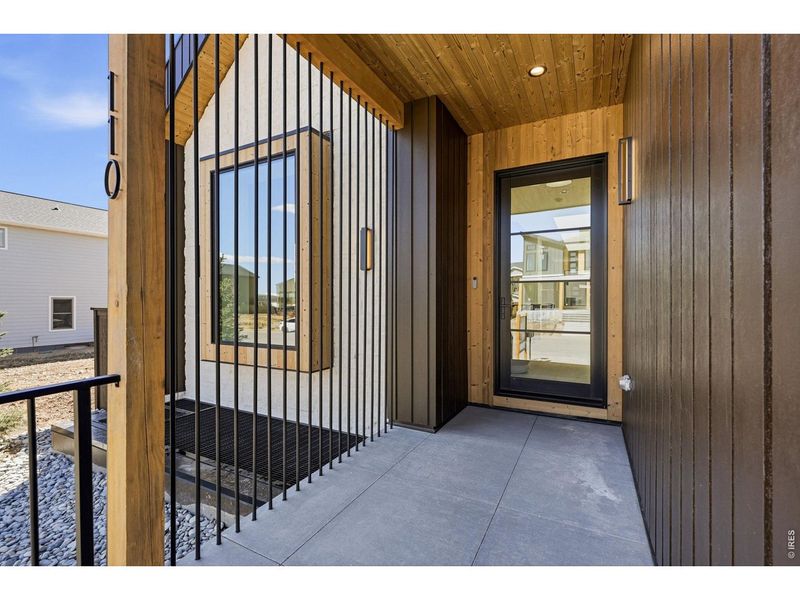 Exterior details and patio area of a home in , Superior (Image 3).