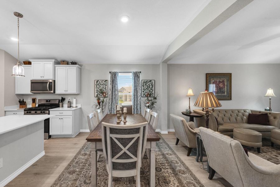 Furnished interior view inside a new home in Liberty Village, Brenham (Image 5).