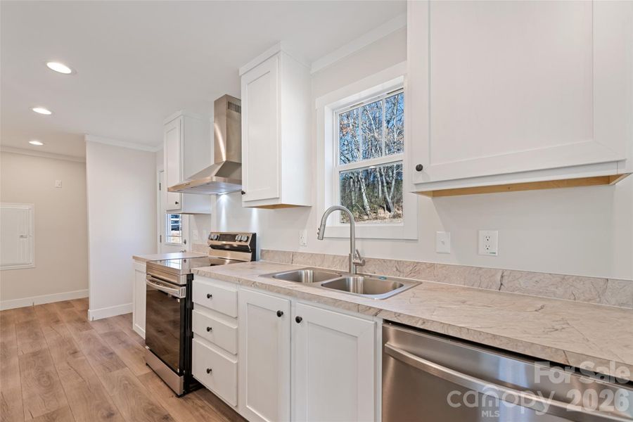 Furnished interior view inside a new home in , Clyde (Image 3).