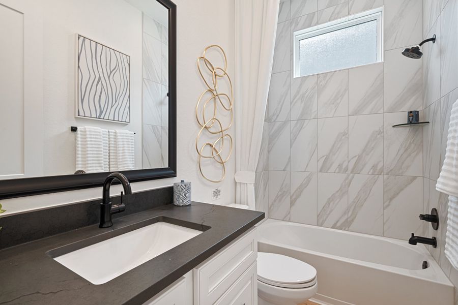 Furnished interior view inside a new home in Kresston, Montgomery (Image 6).