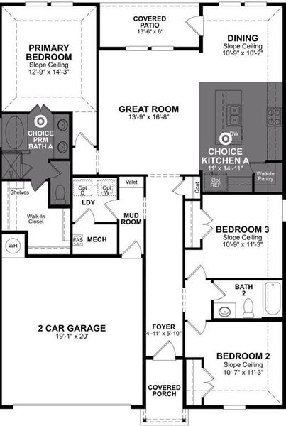 Beazer Homes Wildcat Sierra Plan