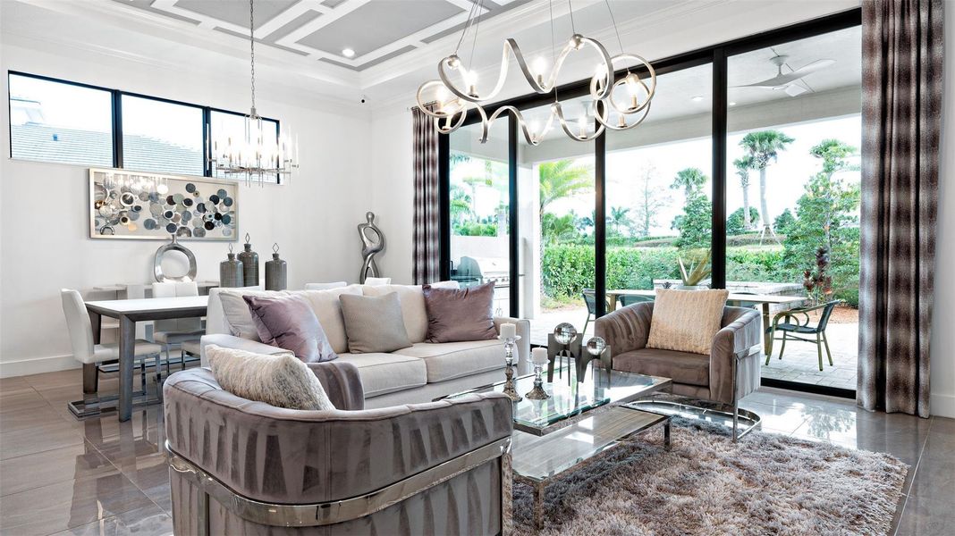 Furnished interior view inside a new home in , Stuart (Image 22). Furnished interior view inside a new home in , Stuart (Image 22).