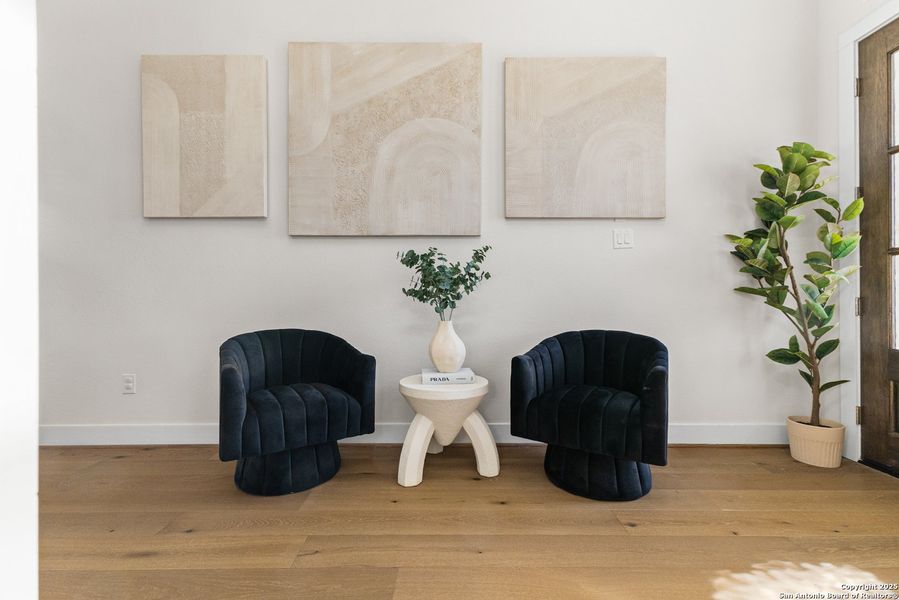 Furnished interior view inside a new home in , San Antonio (Image 38).