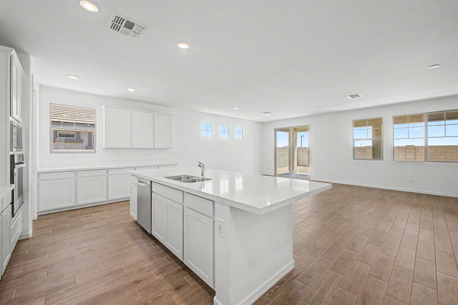 Furnished interior view inside a new home in Las Ventanas, Goodyear (Image 4).