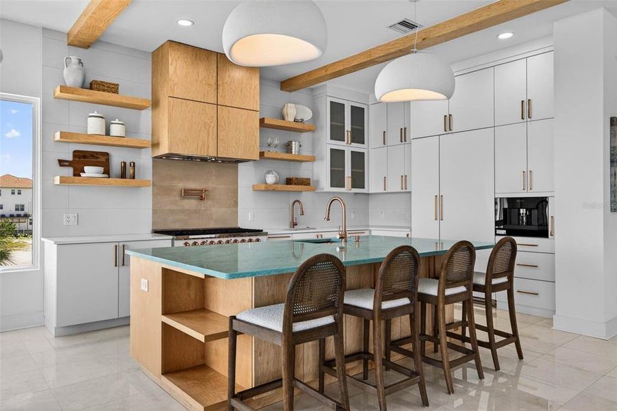 Furnished interior view inside a new home in , Treasure Island (Image 10).