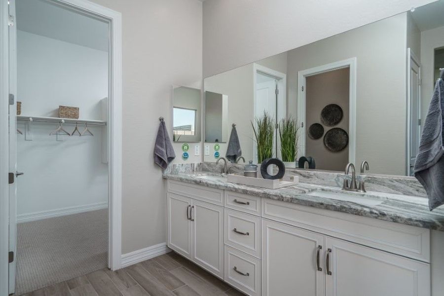 Furnished interior view inside a new home in The Ridge at Sienna Hills, Buckeye (Image 15).