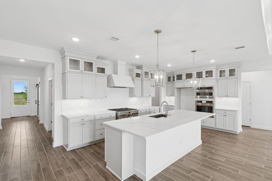 Gorgeous island kitchen