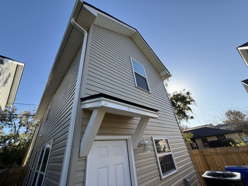 Exterior details and patio area of a home in , North Charleston (Image 25).
