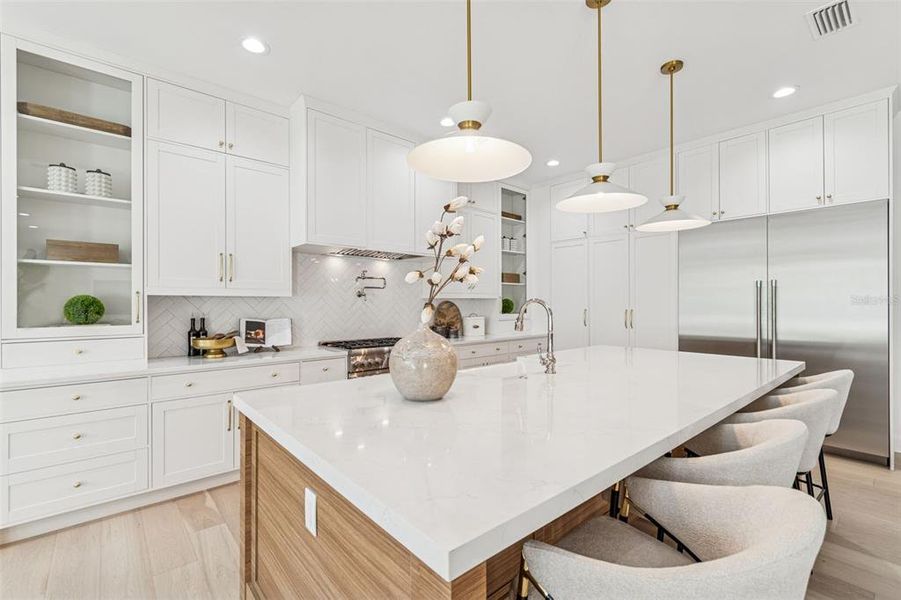 Furnished interior view inside a new home in , Tampa (Image 76).