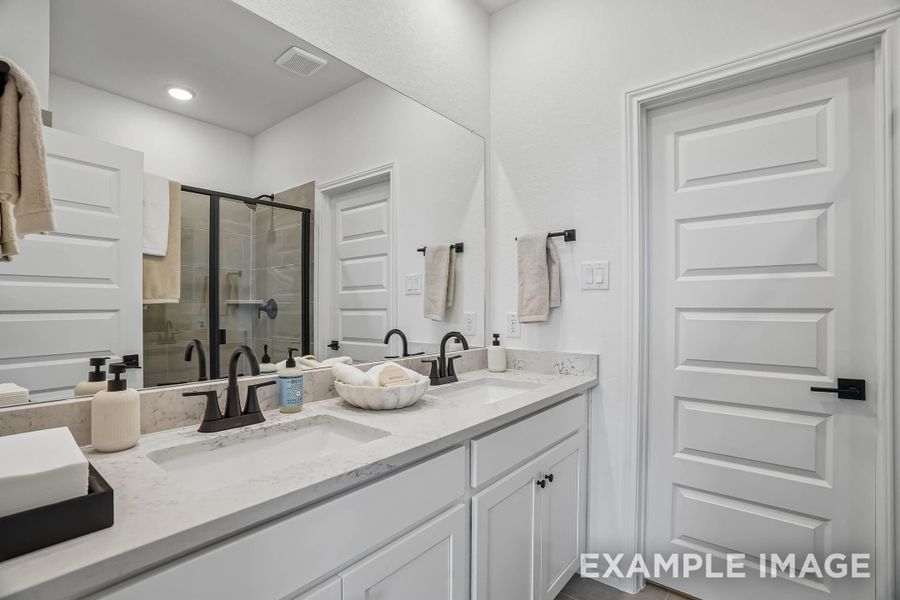 Representative furnished interior of a home built from the The Pinecrest A by Davidson Homes LLC in Fairway Crossing, Converse (Image 18).