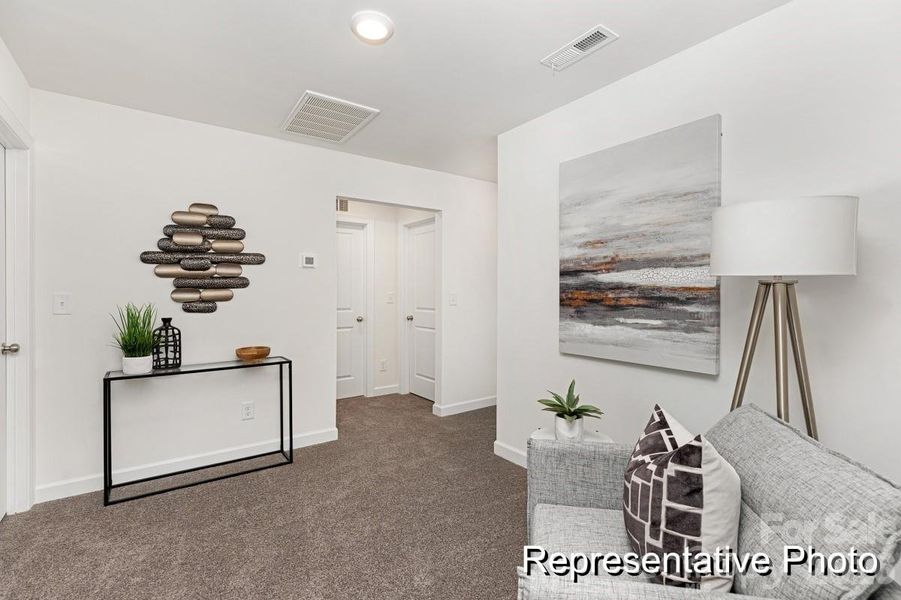 Furnished interior view inside a new home in Eagles Crest, Pageland (Image 23). Furnished interior view inside a new home in Eagles Crest, Pageland (Image 23).