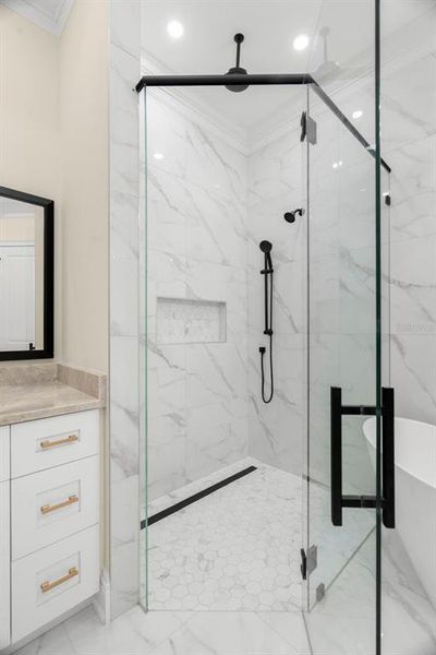 Furnished interior view inside a new home in , Safety Harbor (Image 42).