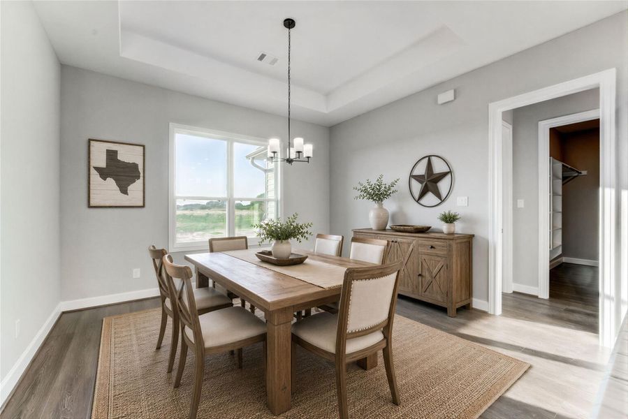 All this table need is you and your family!