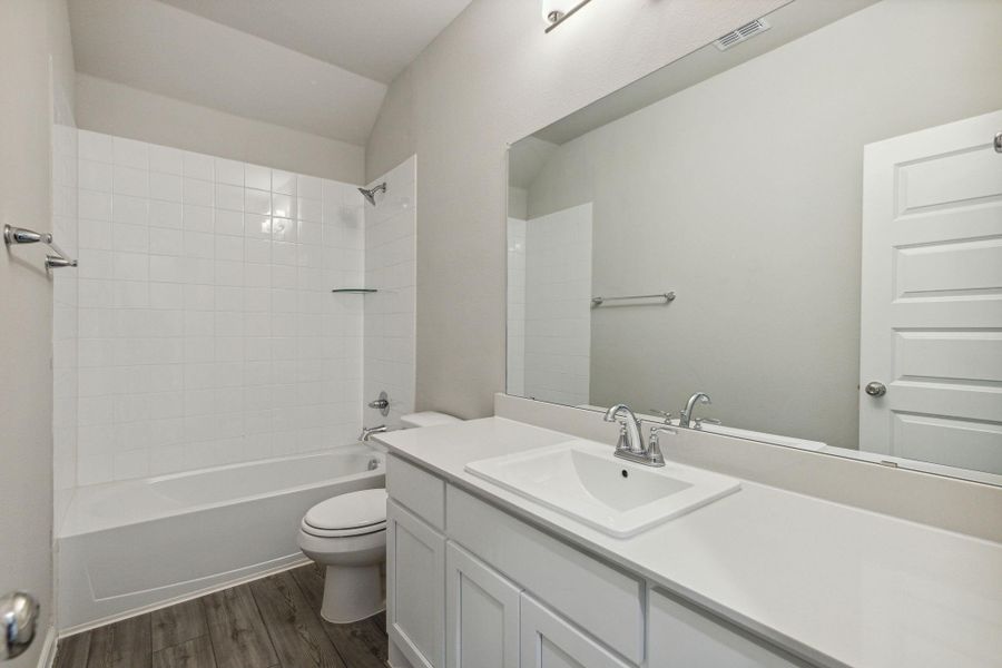 Furnished interior view inside a new home in Prairie Winds, Hutto (Image 5).