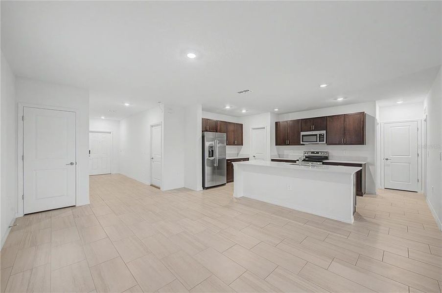 Furnished interior view inside a new home in Park East, Plant City (Image 15).