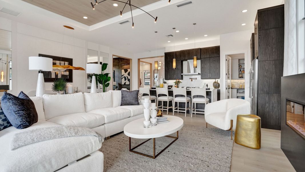 Great Room to Kitchen Great Room to Kitchen